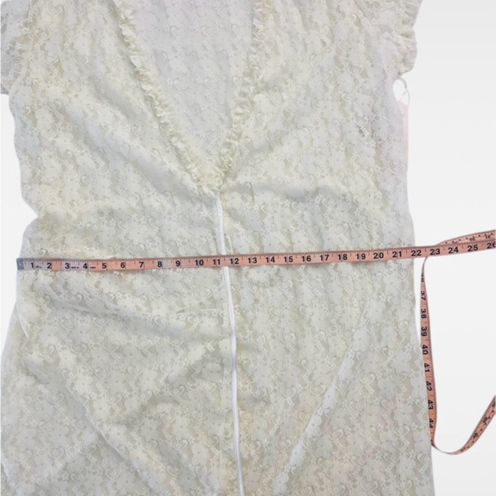 NWT Linea Donatella Lace Robe - Picture 13 of 13